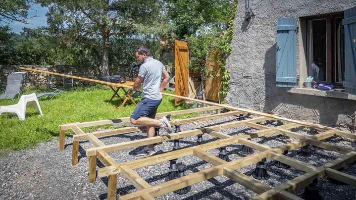 Terrasse bois Issoire