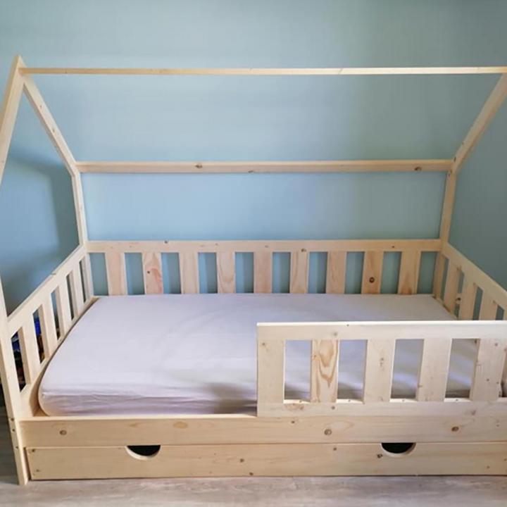 Création lit cabane bois Issoire